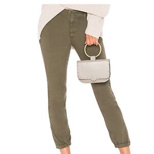 VELVET by Graham & Spencer Margot Military Olive Green Pant